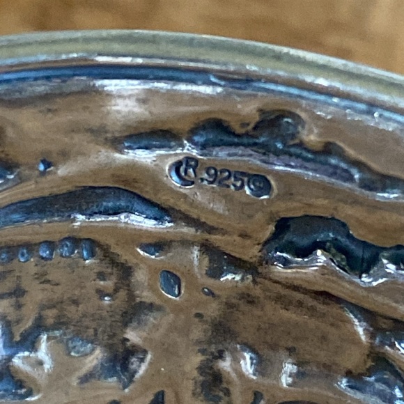 Fritz Casuse Sterling Silver Storytelling Cuff - Picture 4 of 7